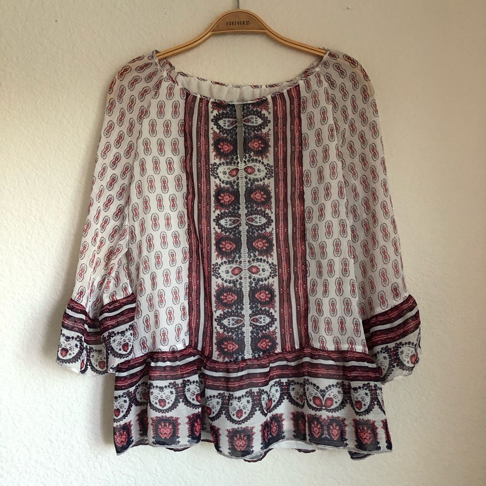 St. John’s Bay♥️Flowy Blouse - Picture 3 of 16